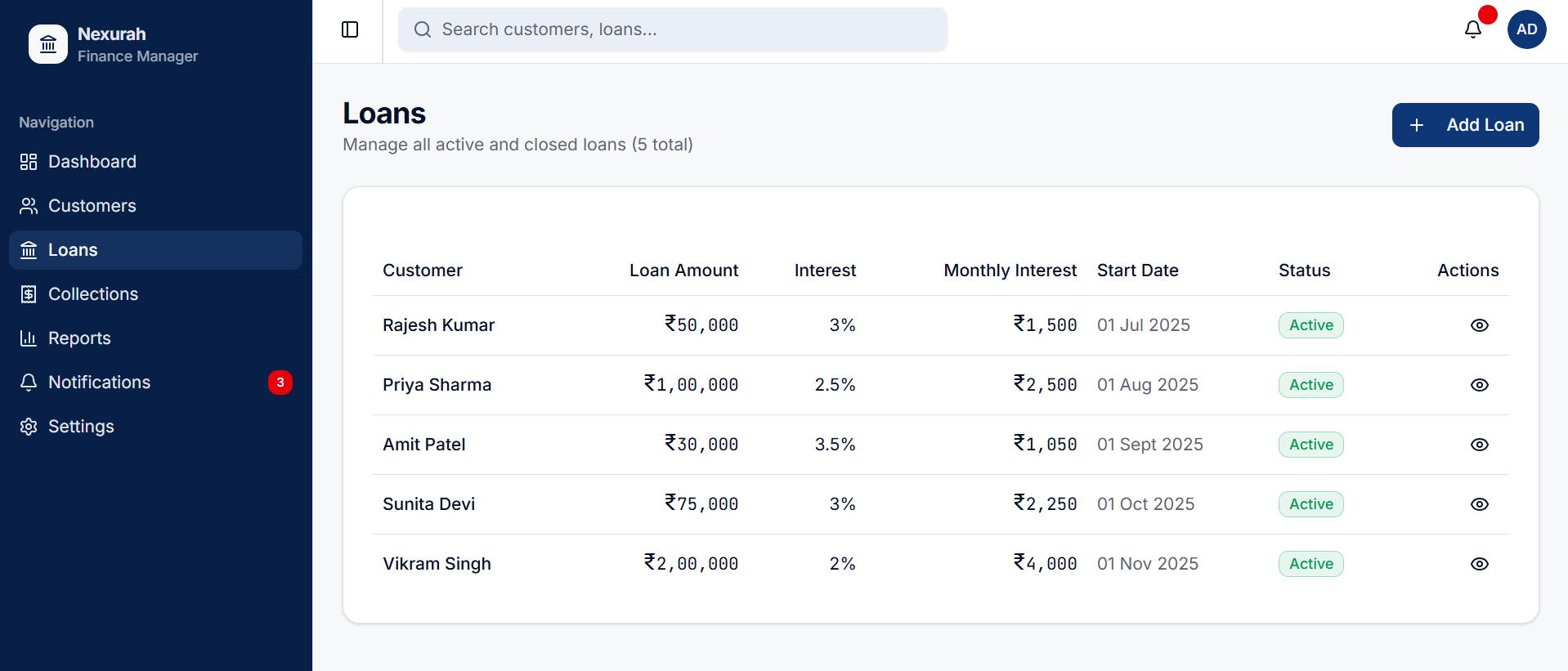 Expense Tracking